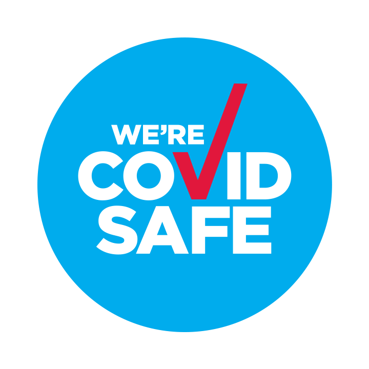We're COVID Safe badge