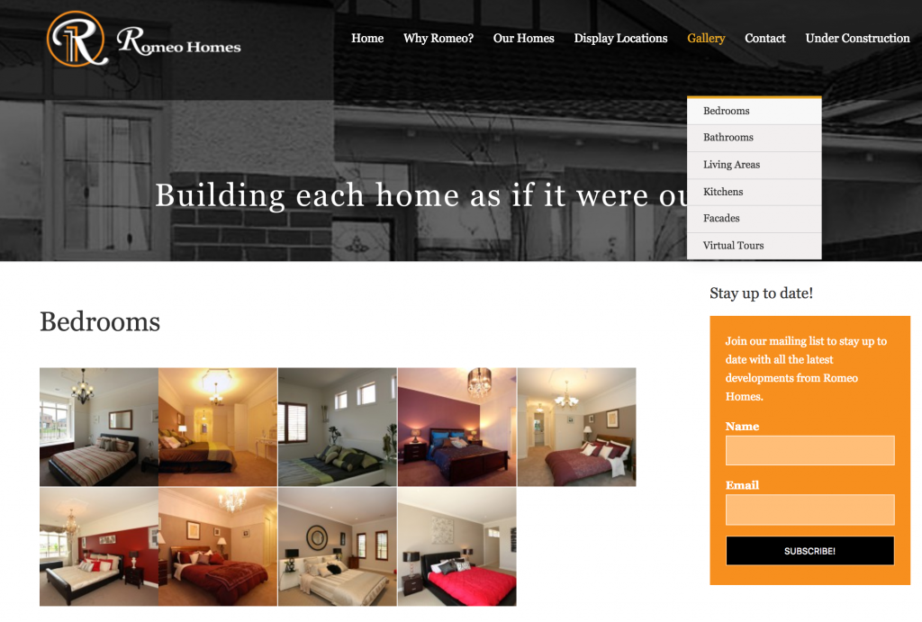 Image from the article: SEO Success Story: Romeo Homes