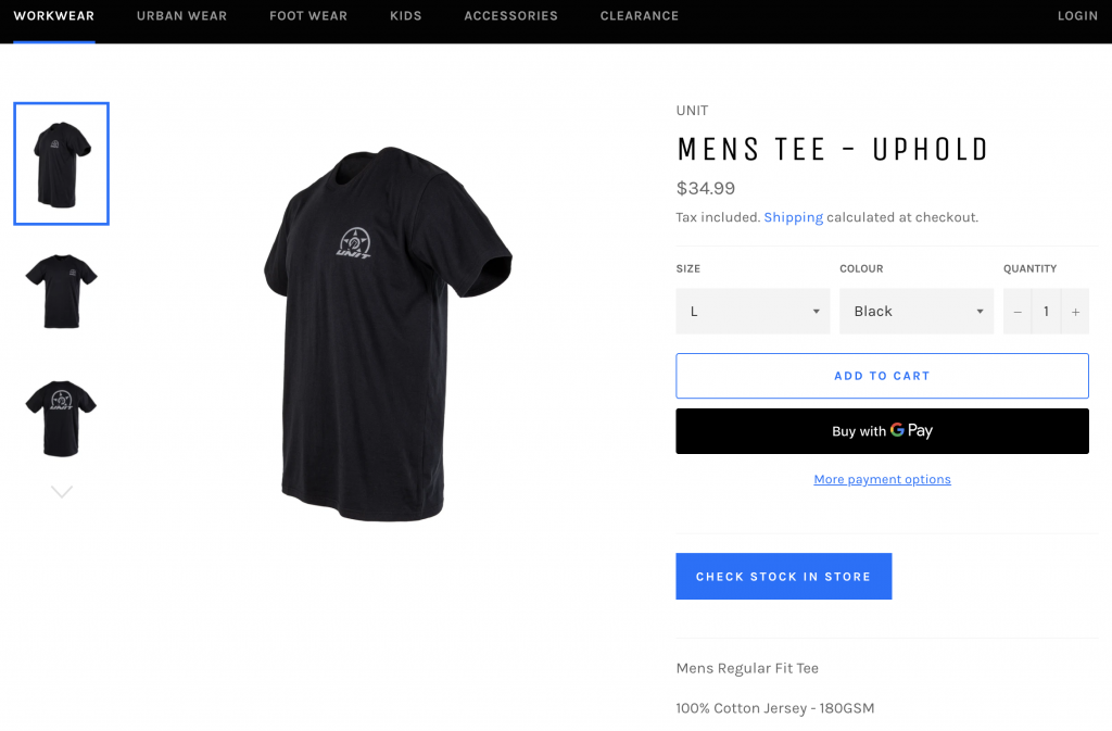 Image from the Exposed Signage & Apparel project
