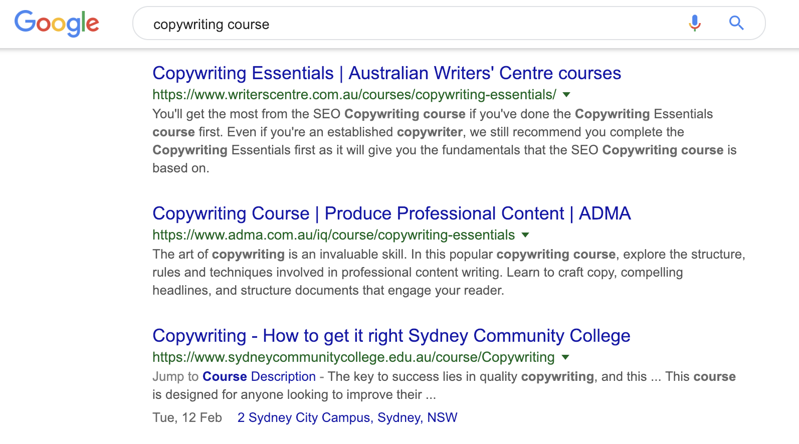 Image from the article: Organic vs Paid Search: What’s The Difference?