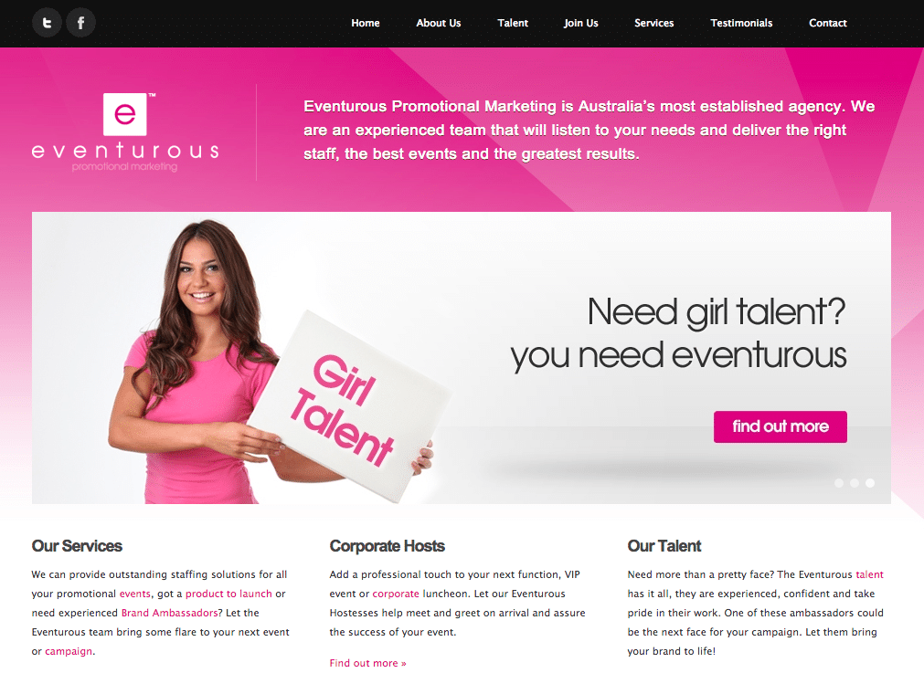 Image from the article: What Makes A Great Website Homepage?