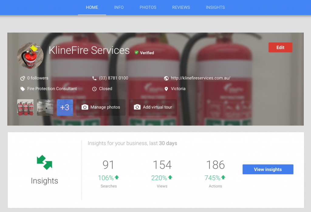 Image from the article: How To Optimise Your Google My Business Listing